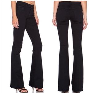 MOTHER The Cruiser Black Jeans in Not Guilty Size 28